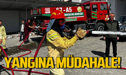Zonguldak Orman Bölge Müdürlüğü itfaiye ekipleri yangına müdahale etti!