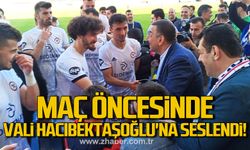 Zeki Beybeyoğlu maç öncesinde Vali Osman Hacıbektaşoğlu'na seslendi!