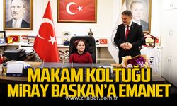 Tahsin Erdem koltuğunu Miray Cevizdibi’ne devretti!