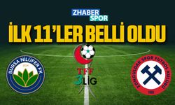 Bursa Nilüferspor- Zonguldakspor maçı canlı anlatım
