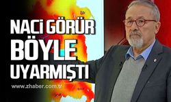 Prof. Dr. Naci Görür İstanbul'daki depremi böyle uyarmıştı!