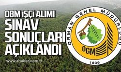 Zonguldak Orman Bölge Müdürlüğü işçi alımı sınav sonuçları açıklandı!
