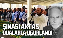 Şinasi Aktaş dualarla uğurlandı!