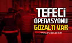 Karabük'te tefeci operasyonu! Gözaltı var!