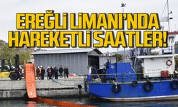 Ereğli Limanı'nda hareketli saatler!