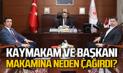 Osman Hacıbektaşoğlu kaymakam ve başkanı neden çağırdı?
