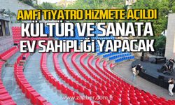 Kdz. Ereğli’de amfi tiyatro hizmete açıldı! Kültür ve sanata ev sahipliği yapacak!