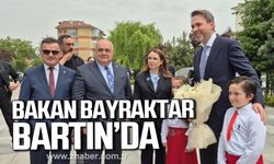 Enerji ve Tabii Kaynaklar Bakanı Alparslan Bayraktar Bartın'da