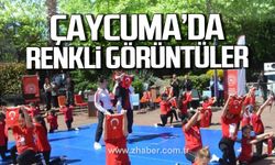 Çaycuma'da 19 Mayıs böyle kutlandı!