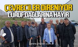 Kdz. Ereğli ve Alaplı'da çevreciler direniyor! "Cüruf dağlarına hayır"