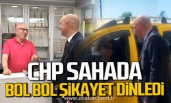 CHP sahada! Vatandaştan bol bol şikayet dinledi!
