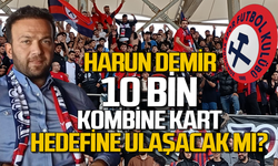 Harun Demirli Zonguldakspor 10 kombine hedefine ulaşabilecek mi?