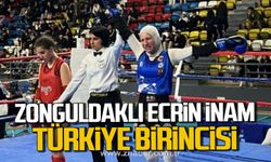 Zonguldaklı Ecrin İnam Muay-Tai yarışmasında Türkiye birincisi oldu!