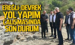 Ereğli- Devrek yol yapım çalışmasında son durum!