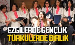 “Ezgilerde Gençlik, Türkülerde Birlik” Konseri büyük beğeni topladı!