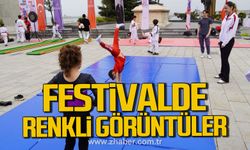 Gençlik ve Spor Festivali’nde renkli görüntüler