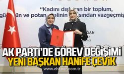 AK Parti Alaplı İlçe Kadın Kolları Başkanlığına Hanife Çevik atandı!