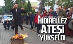 Devrek'te hıdırellez ateşi yükseldi!