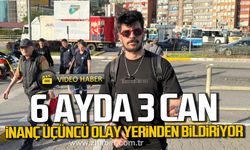 Uğur Mumcu'da 6 ayda 3 can! İnanç Üçüncü olay yerinden bildiriyor!