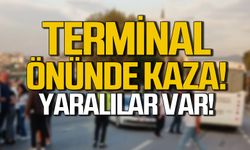 Terminal Önünde Kaza! Yaralılar var!