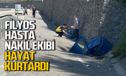 Filyos Belediyesi Hasta nakil ekibi hayat kurtardı!