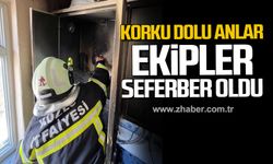 Kozlu'da mutfak yangını! Ekipler seferber oldu!