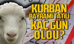 Kurban Bayramı tatili kaç gün oldu? 9 güne uzatıldı mı?