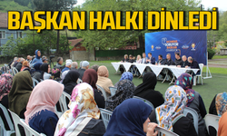 Kamil Altun halkın sorunlarını dinledi!