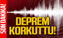 Deprem vatandaşları korkuttu: 4.0 şiddetinde!