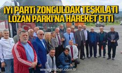 İYİ Parti Zonguldak Teşkilatı Lozan Parkı'na hareket etti!