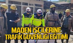 Jandarma maden işçilerini bilgilendirdi!