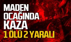 Sivas’ta maden ocağında kaza: 1 ölü, 2 yaralı