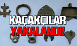 Kaçakçılar yakayı ele verdi: 26 parça tarihi eser yakalandı!