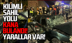 Kilimli sahil yolunda feci kaza: Yaralılar var!