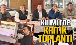 Kilimli için kritik toplandı: Mahalle ve köy muhtarları toplandı!