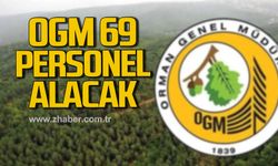 Orman Genel Müdürlüğü 69 işçi alacak!