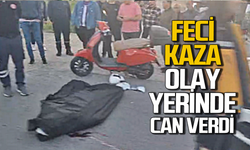 Feci kaza: Tır ve motosiklet çarpıştı sürücü hayatını kaybetti