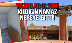 Havaalanında bunu da yaptılar: Kıldığın namaz nereye gitti şimdi?