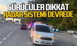Sürücüler dikkat! Değirmenağzı tünellerinde radar uygulaması başladı!