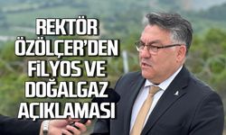 Rektör Özölçer’den Filyos ve Doğalgaz Açıklaması
