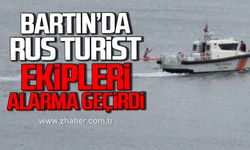 Bartın'da Rus turist ekipleri alarma geçirdi!