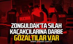 Zonguldak'ta silah kaçakçılarına darbe! Gözaltılar var!