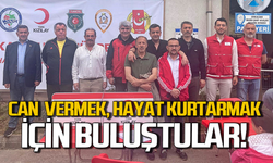 Ereğli’de can kurtarmak, hayat vermek için buluştular