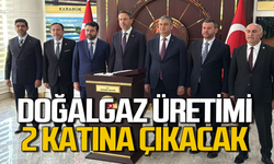 Alparslan Bayraktar doğalgazda iki kat üretim mesajı verdi
