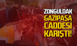 Zonguldak’ta Gazipaşa Caddesi karıştı!