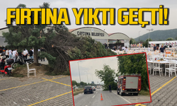 Şiddetli fırtına Çaycuma'yı kırdı geçirdi!