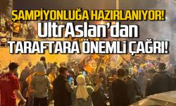 Zonguldak Şampiyonluğa Hazırlanıyor! Taraftara önemli çağrı!