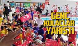 Kilimli’de genç kulaçlar yarıştı: Heyecan dolu gün!