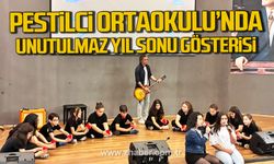 Kdz. Ereğli'de Pestilci Ortaokulu'nda yıl sonu gösterisine büyük ilgi!