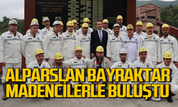 Alparslan Bayraktar TTK Amasra Müessesesi'nde madencilerle buluştu!